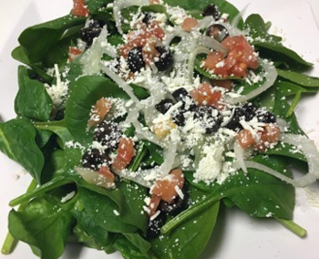 Spinach Salad Side
